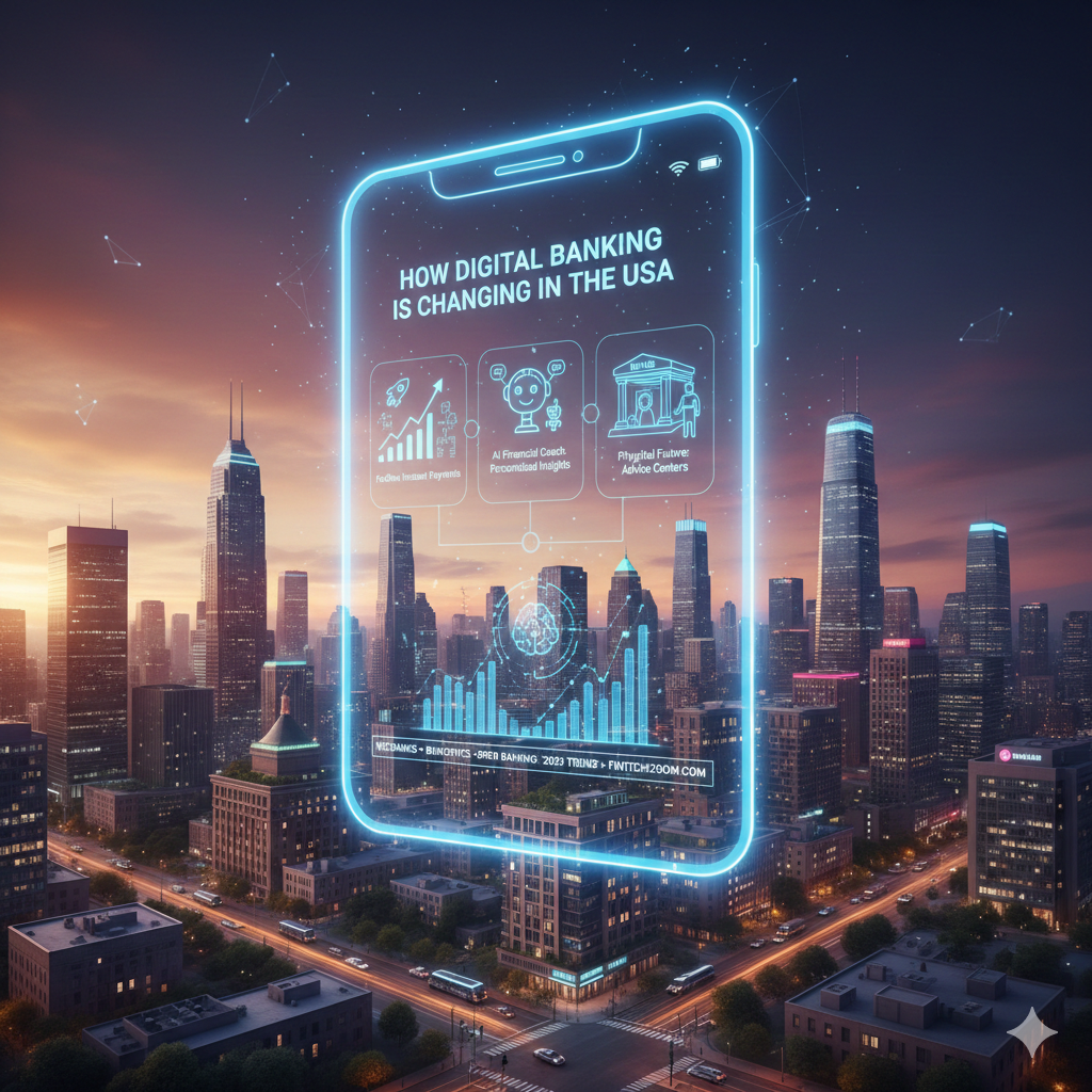 How Digital Banking is Changing in the USA 2025 Guide